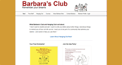 Desktop Screenshot of barbarasclub.com