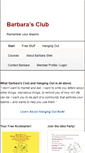 Mobile Screenshot of barbarasclub.com